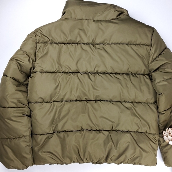 ALTAR'D STATE Green Puffer Coat Women's Sz Med - Picture 12 of 15